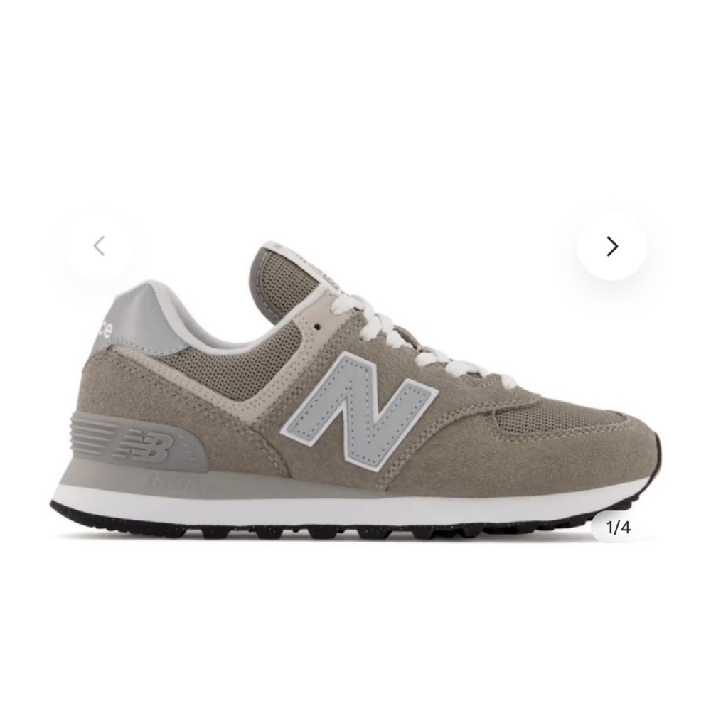 New Balance 574 Core in Grey with White